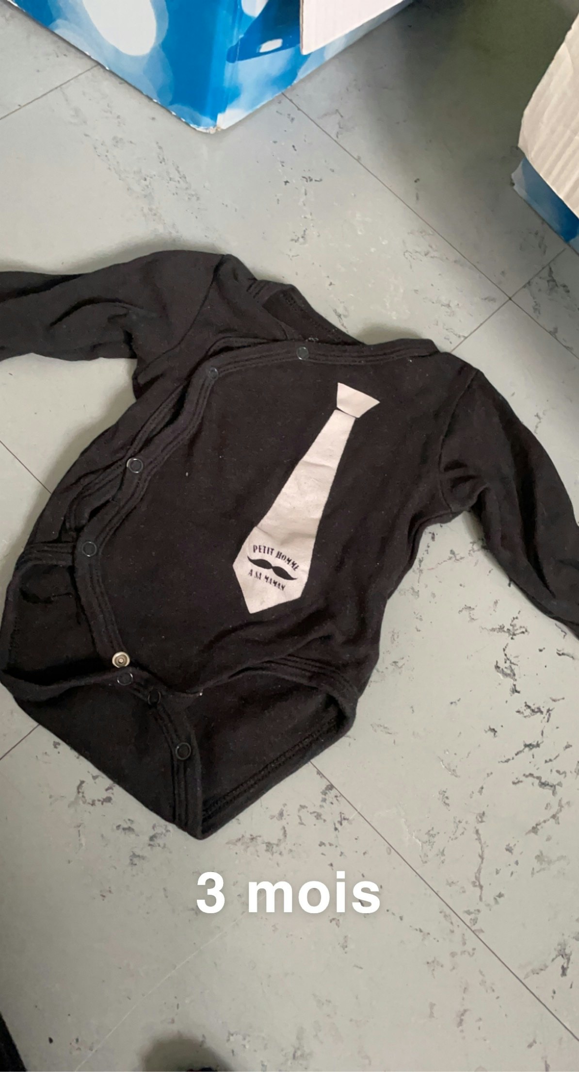 Bodies bébé garçon