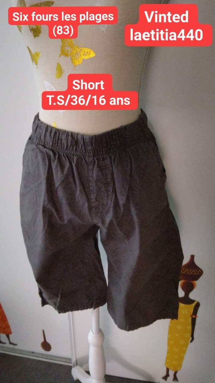 Short 16 ans