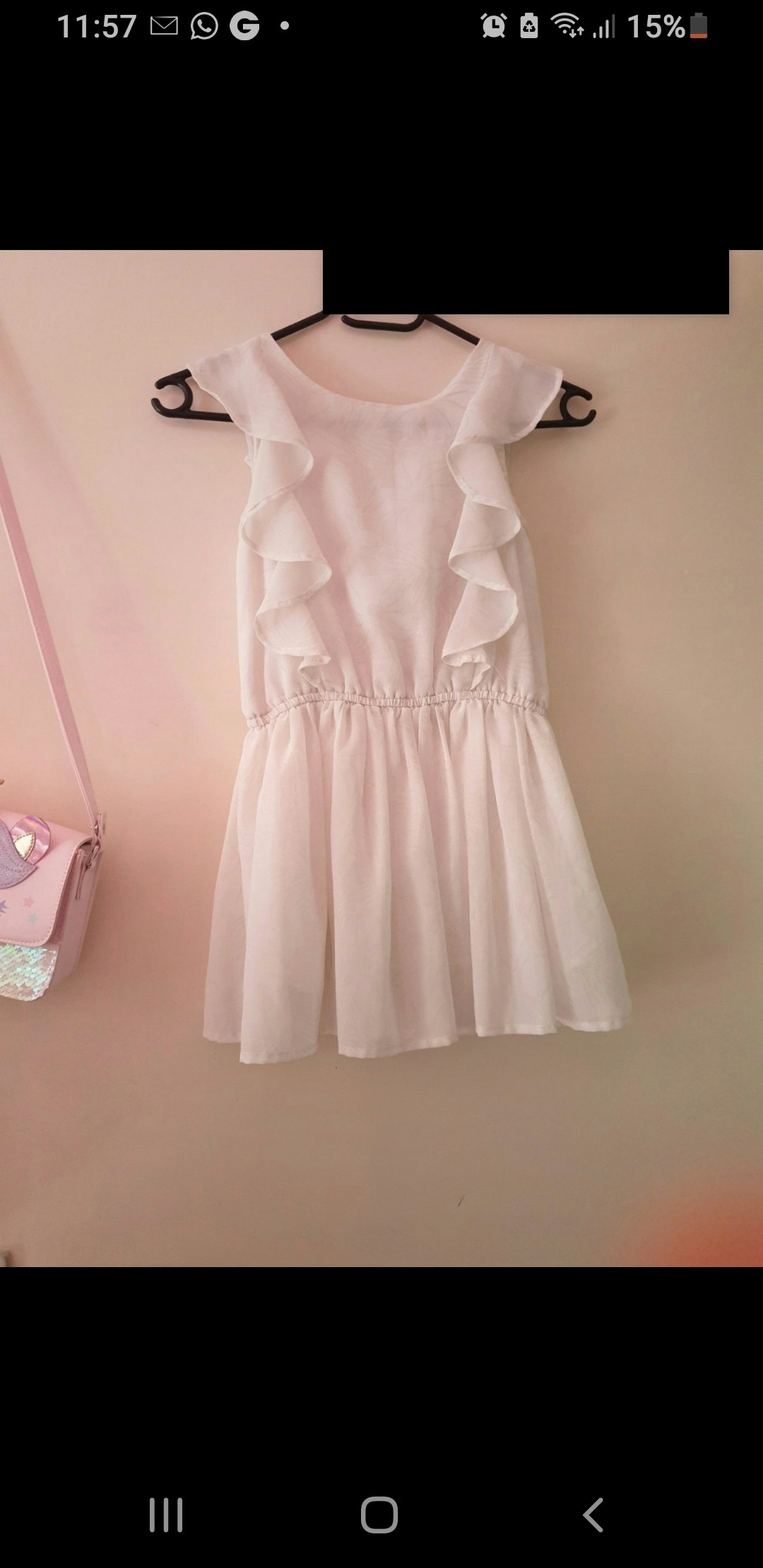 Robe d'été blanche