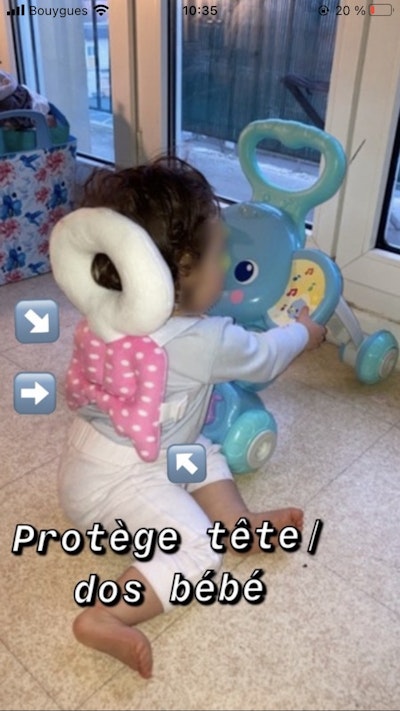 Protege Tete Et Dos Bebe Beebs Achat Vente Bebe