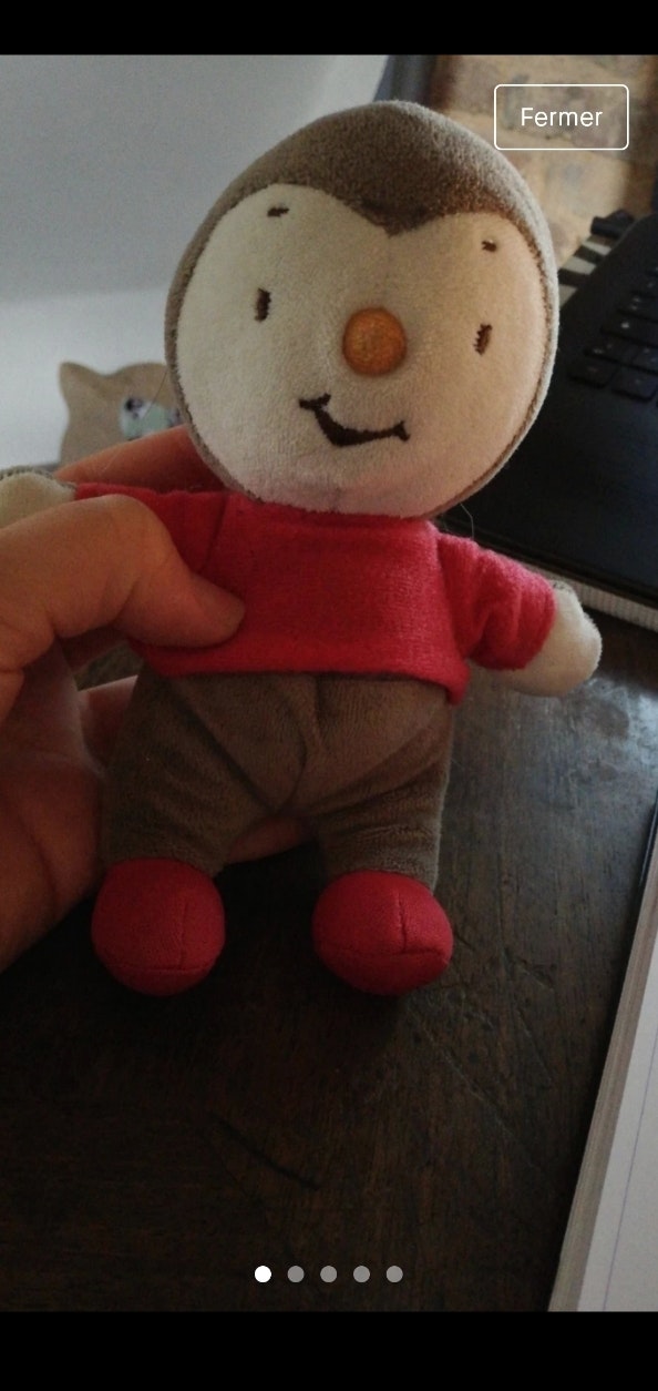Peluche t'choupi