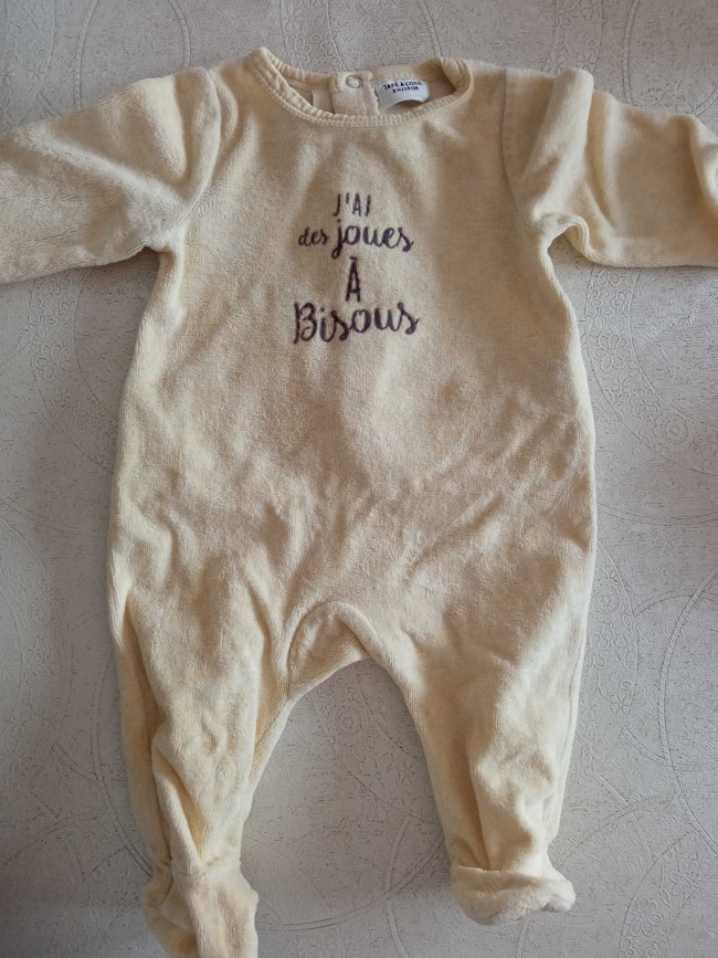 Pyjama Bebe Mixte Taille 3 Mois Beebs Achat Vente Bebe Enfant