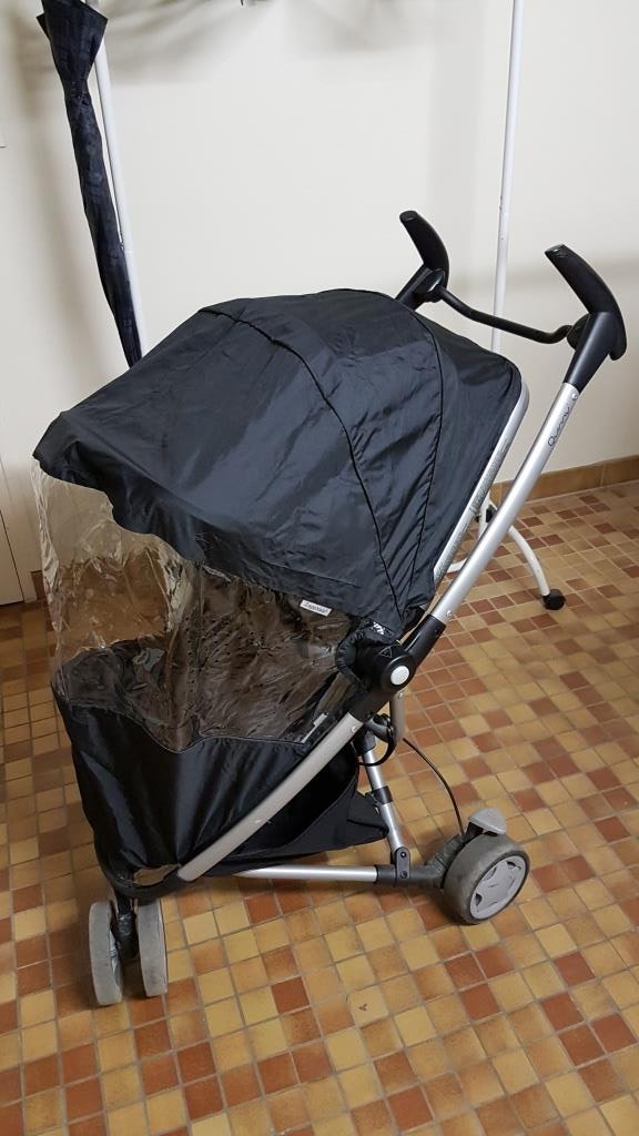 Poussette Quinnie ZAPP XTRA 2 + barre sécurité + chancelière + habillage pluie - photo numéro 2