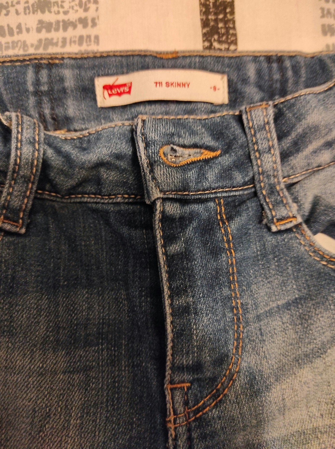 Jeans Levi's brodé - photo numéro 2