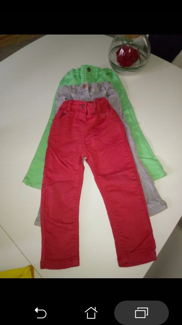 Lot pantalons slim