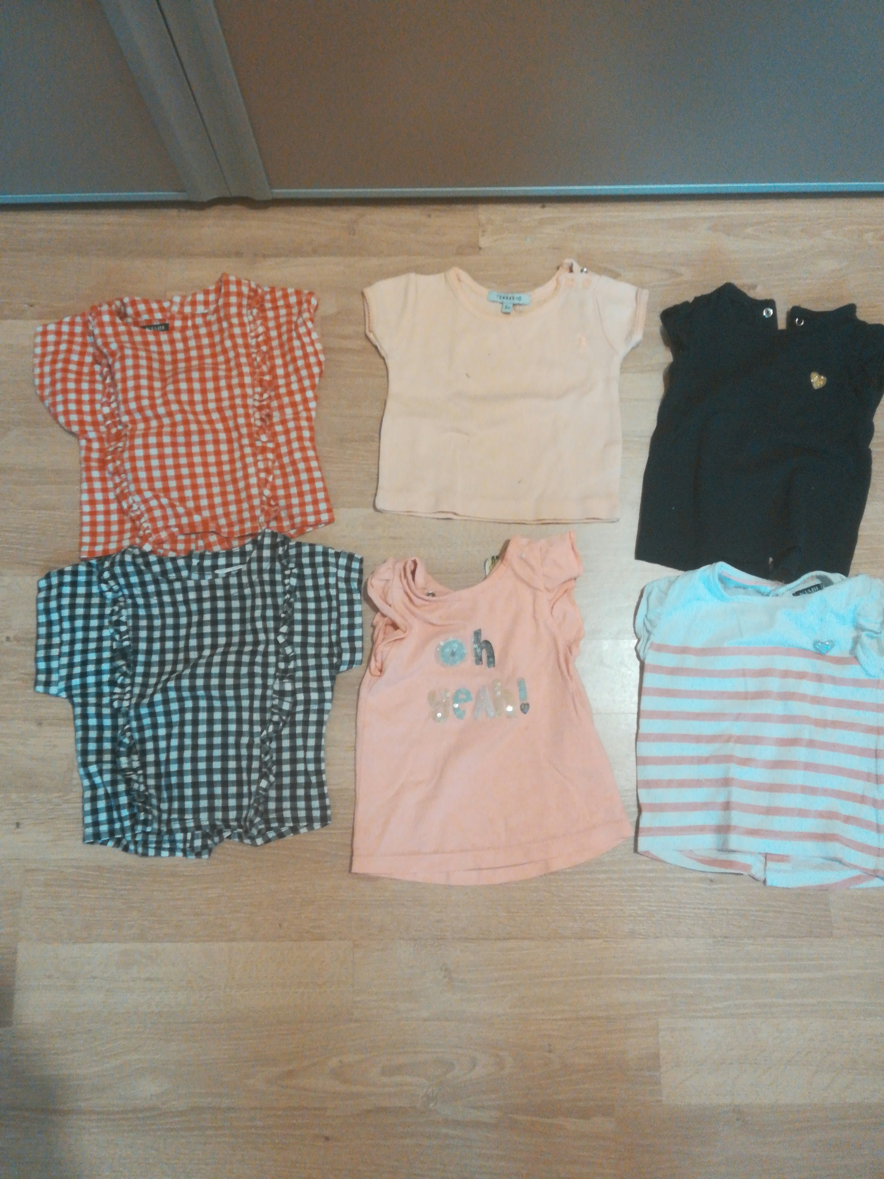 Lot 6 t-shirt 3M