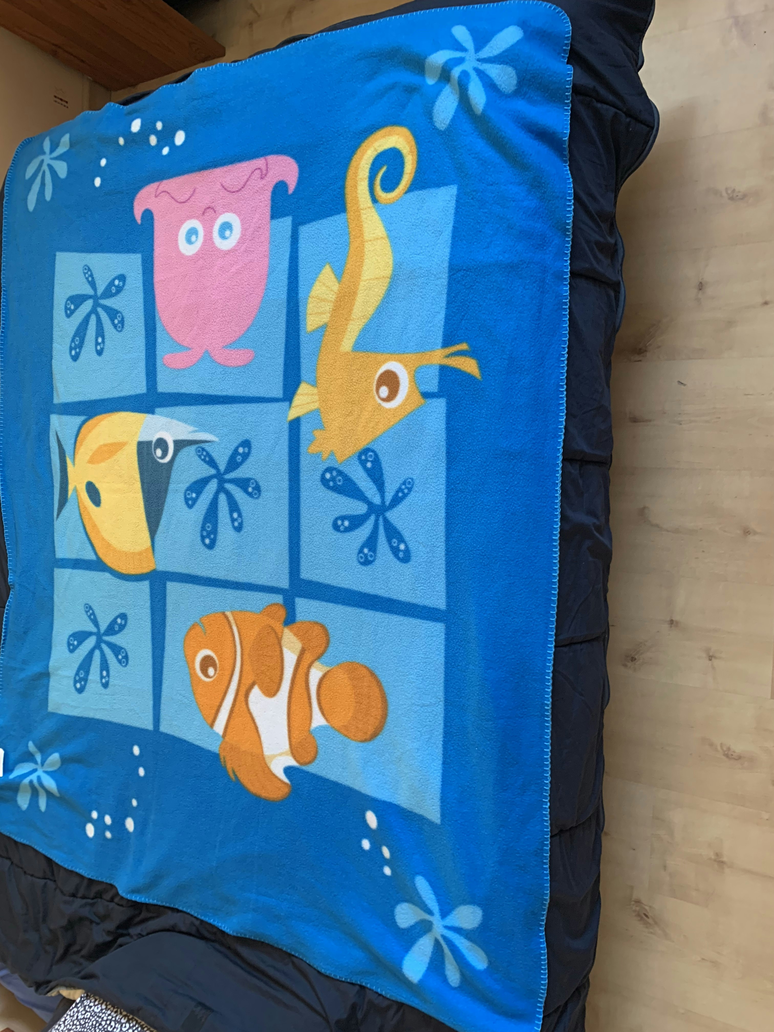 Plaid / couverture polaire Nemo Disney