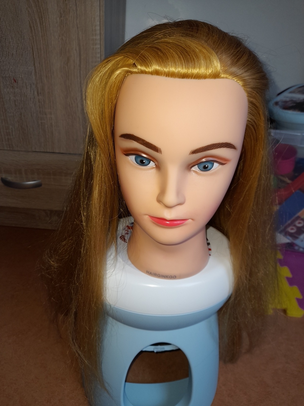 Tête de coiffeuse