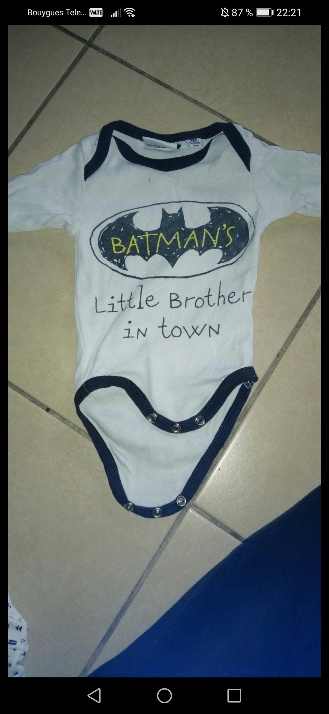 Body 3 mois batman