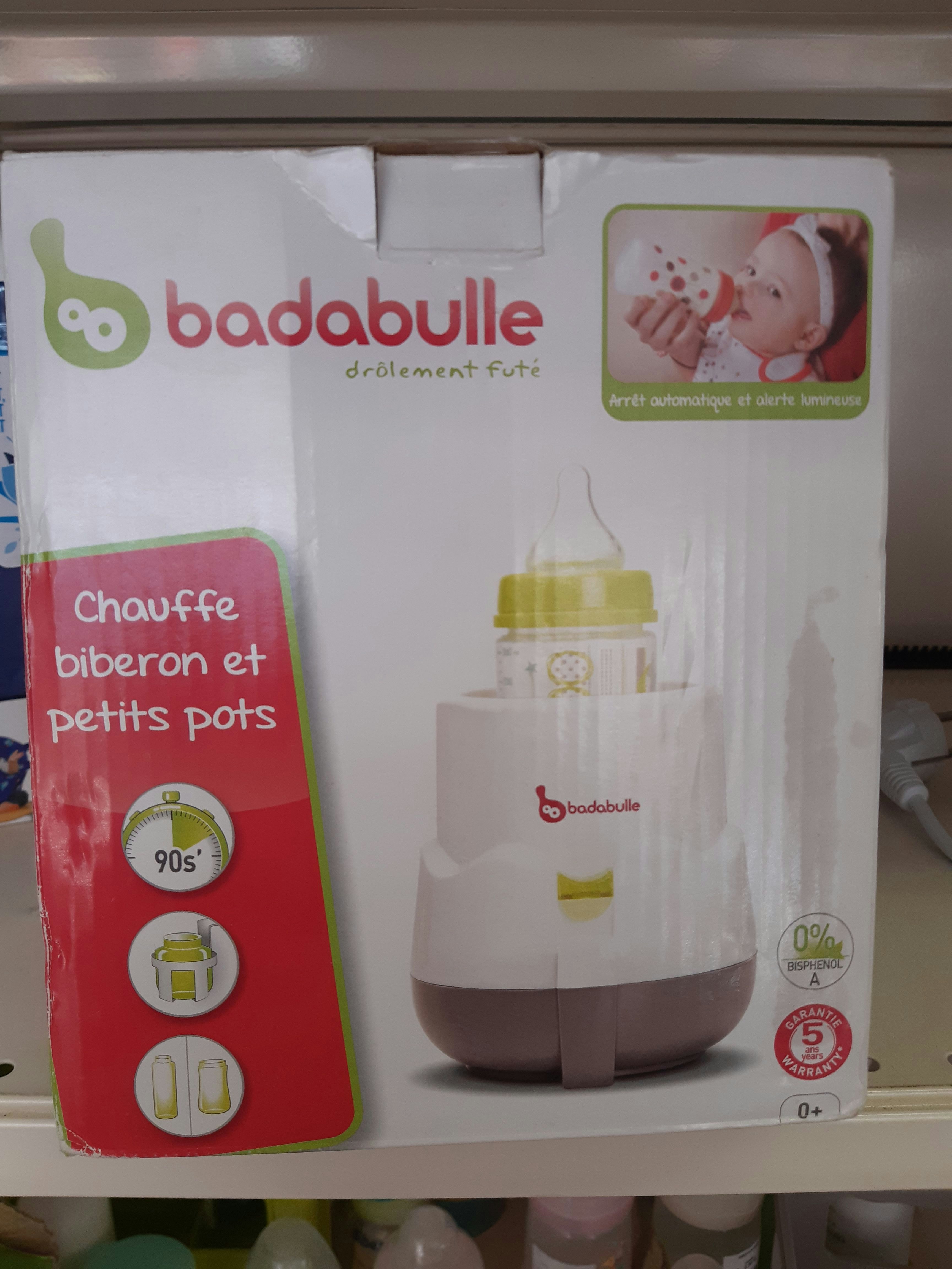 Chauffe biberon de chez badabulle