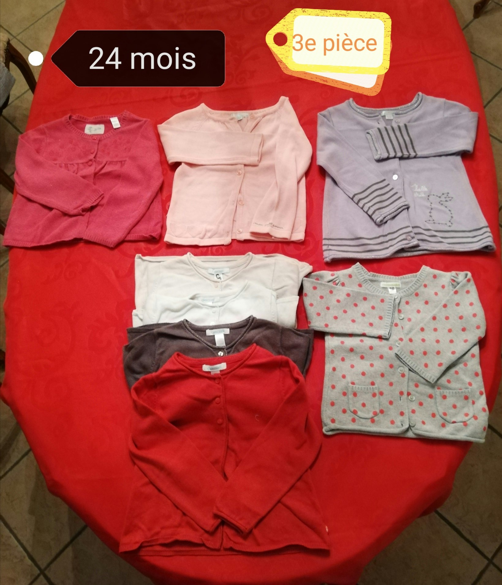 Vêtements filles 24 mois - photo numéro 3