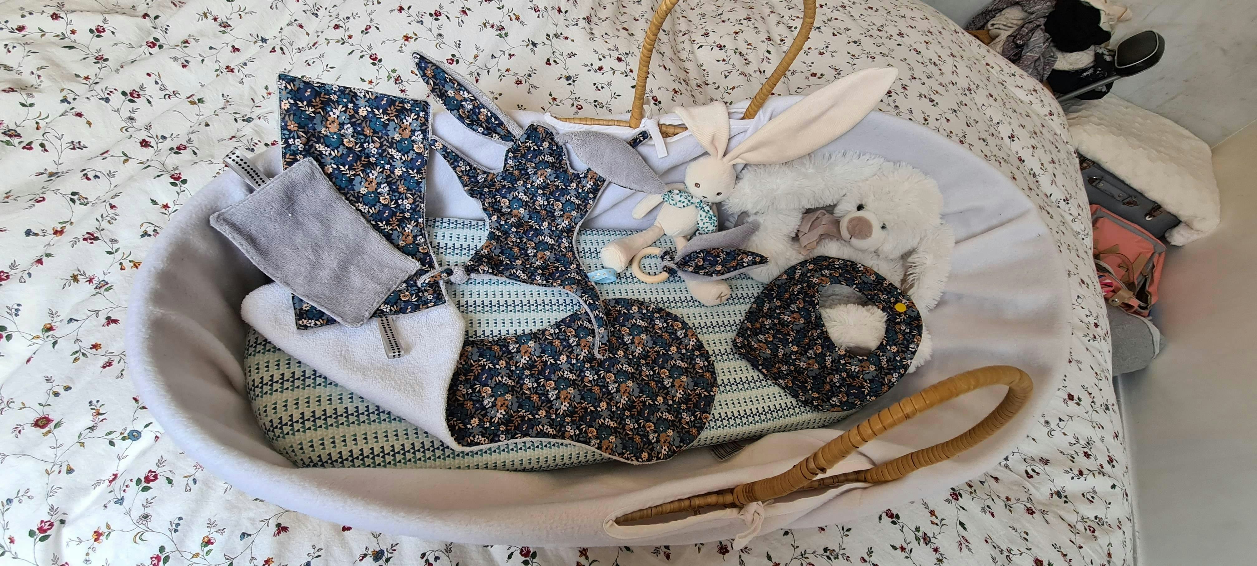Set naissance bleuet