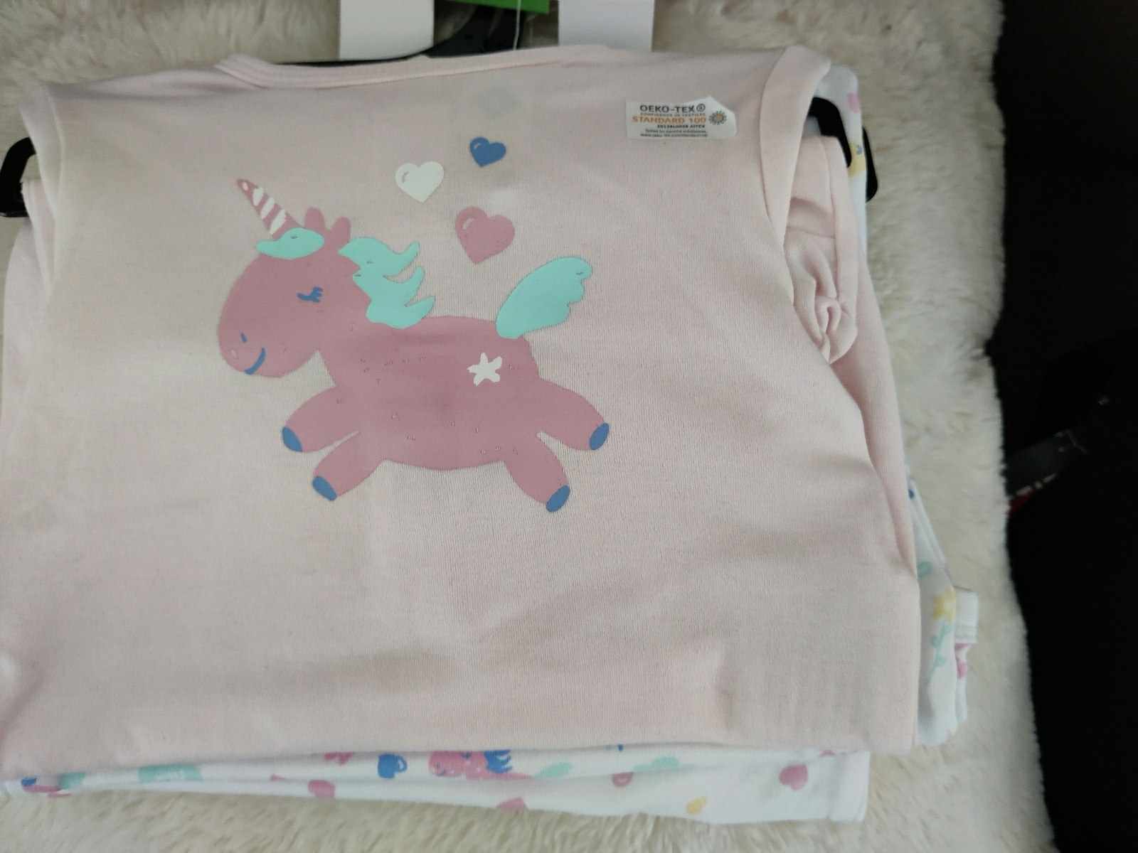 Lots de 3 pyjama taille 1 mois tex - photo numéro 2