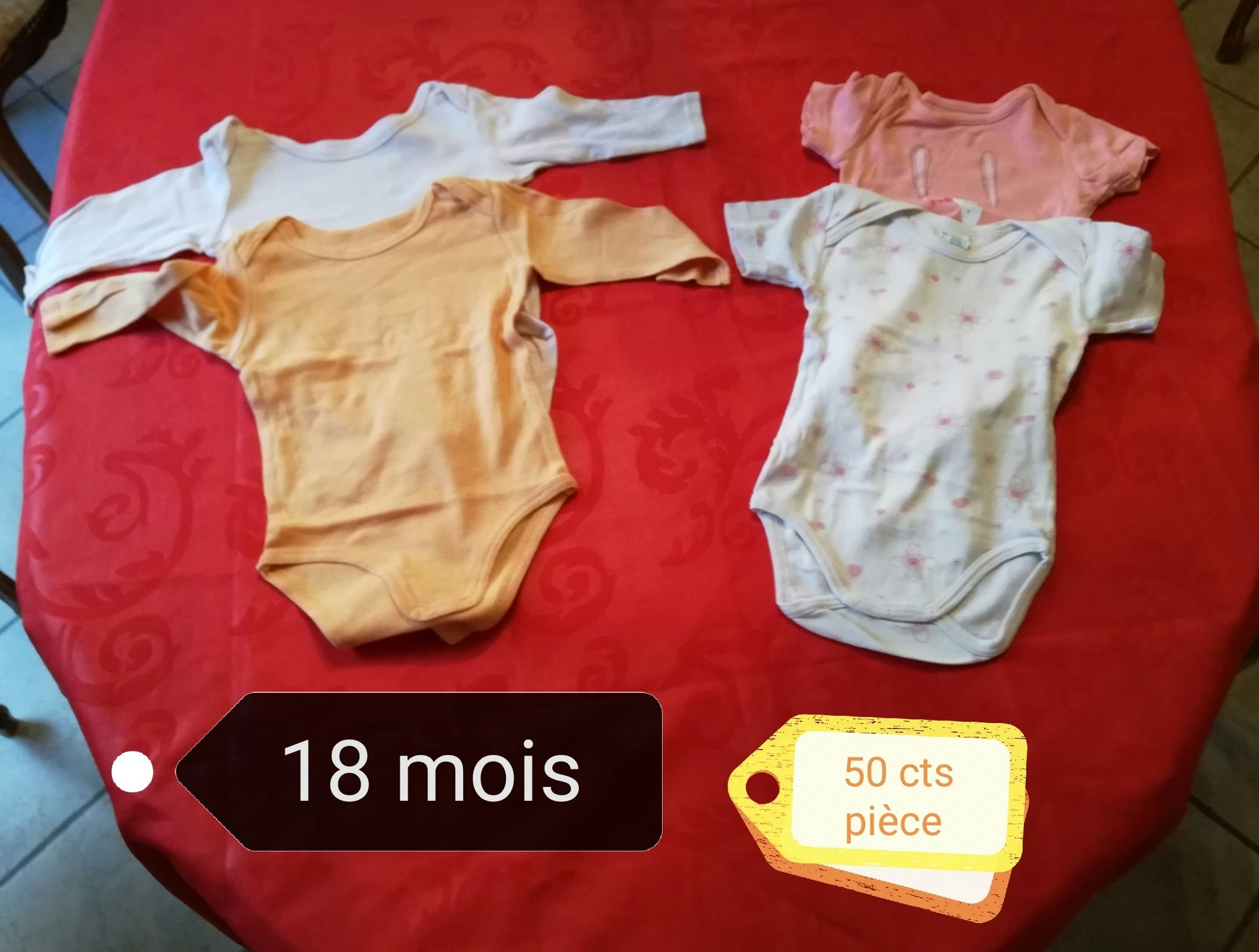 Vêtements 18 mois fille