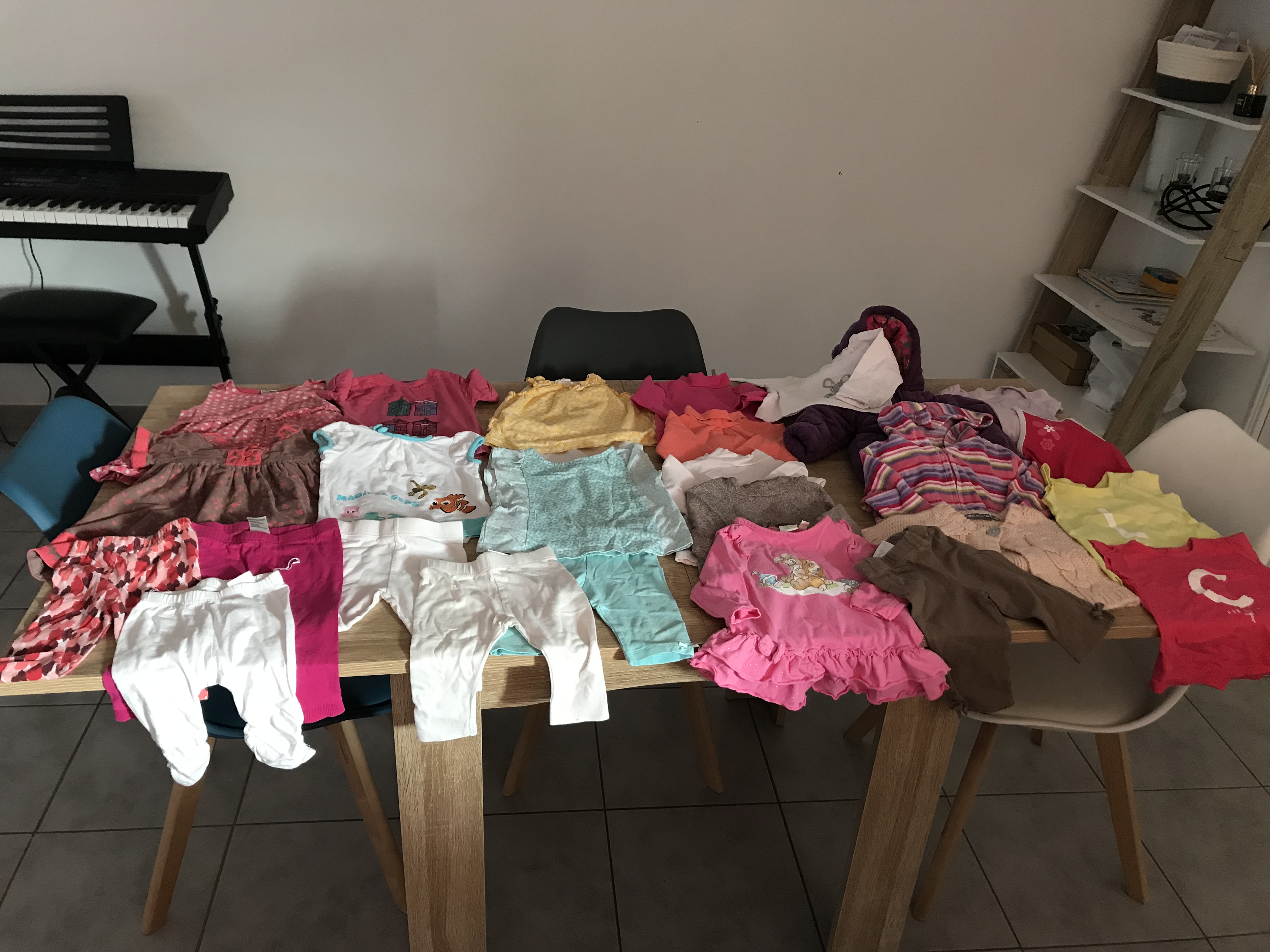 Lot de vêtements été et automne