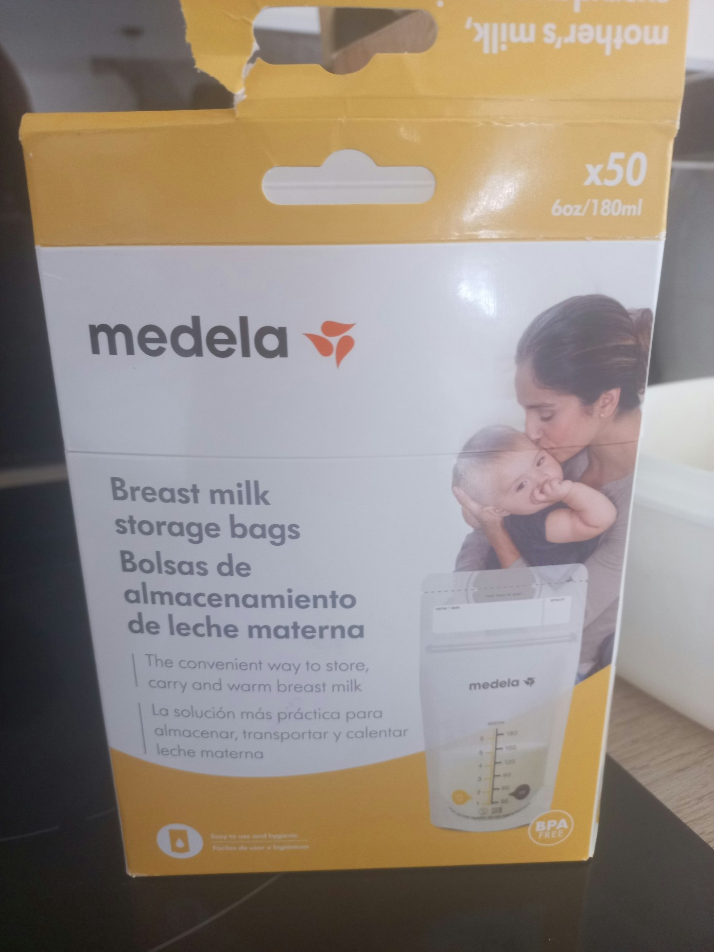 Sac de congélation lait maternel
