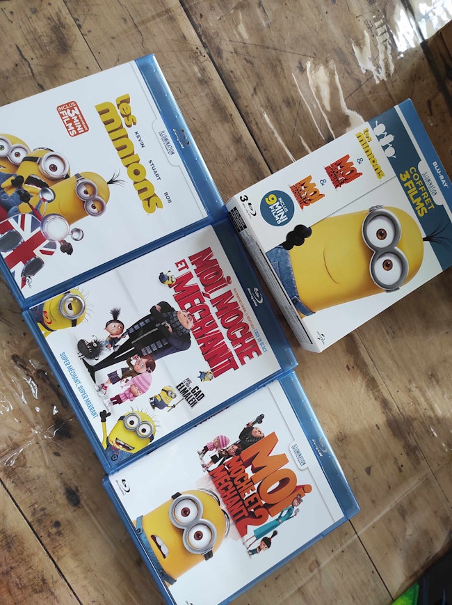 Coffret Dvd Les Minions Beebs Achat Vente Bebe