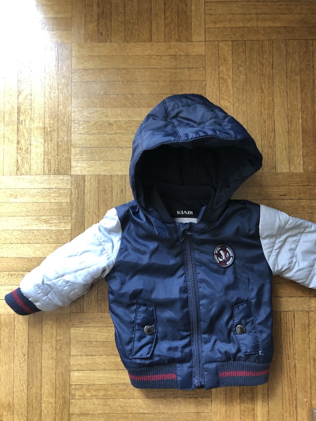 Leger Manteau 12 Mois Capuche Kiabi Beebs Achat Vente Bebe