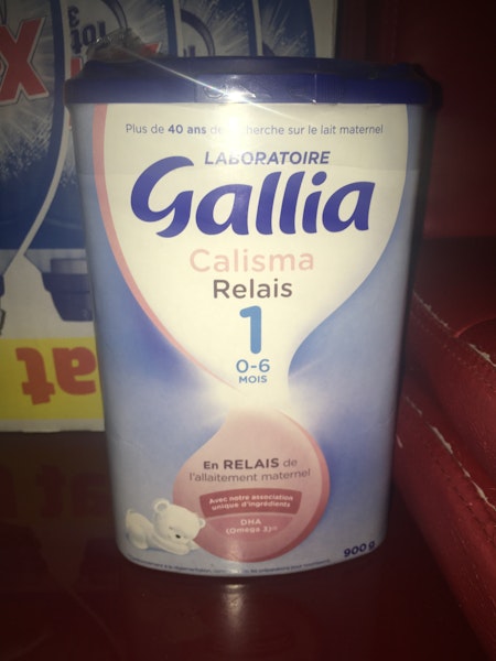 Boîte de lait neuve Gallia 0-6mois 900grammes