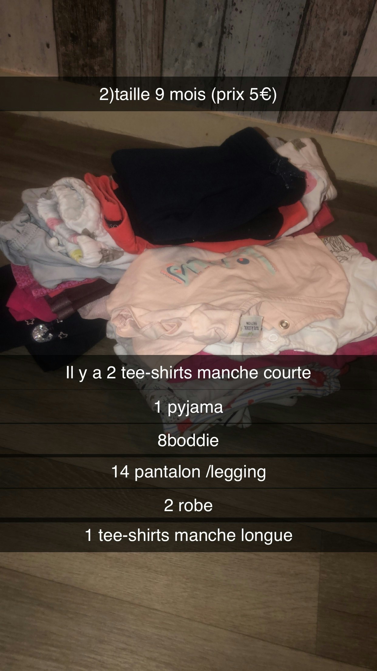 Vêtements bébé fille