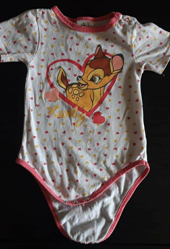 Lot 6 bodies manches courtes