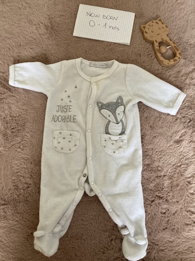 Pyjama Renard Beebs Achat Vente Bebe Enfant