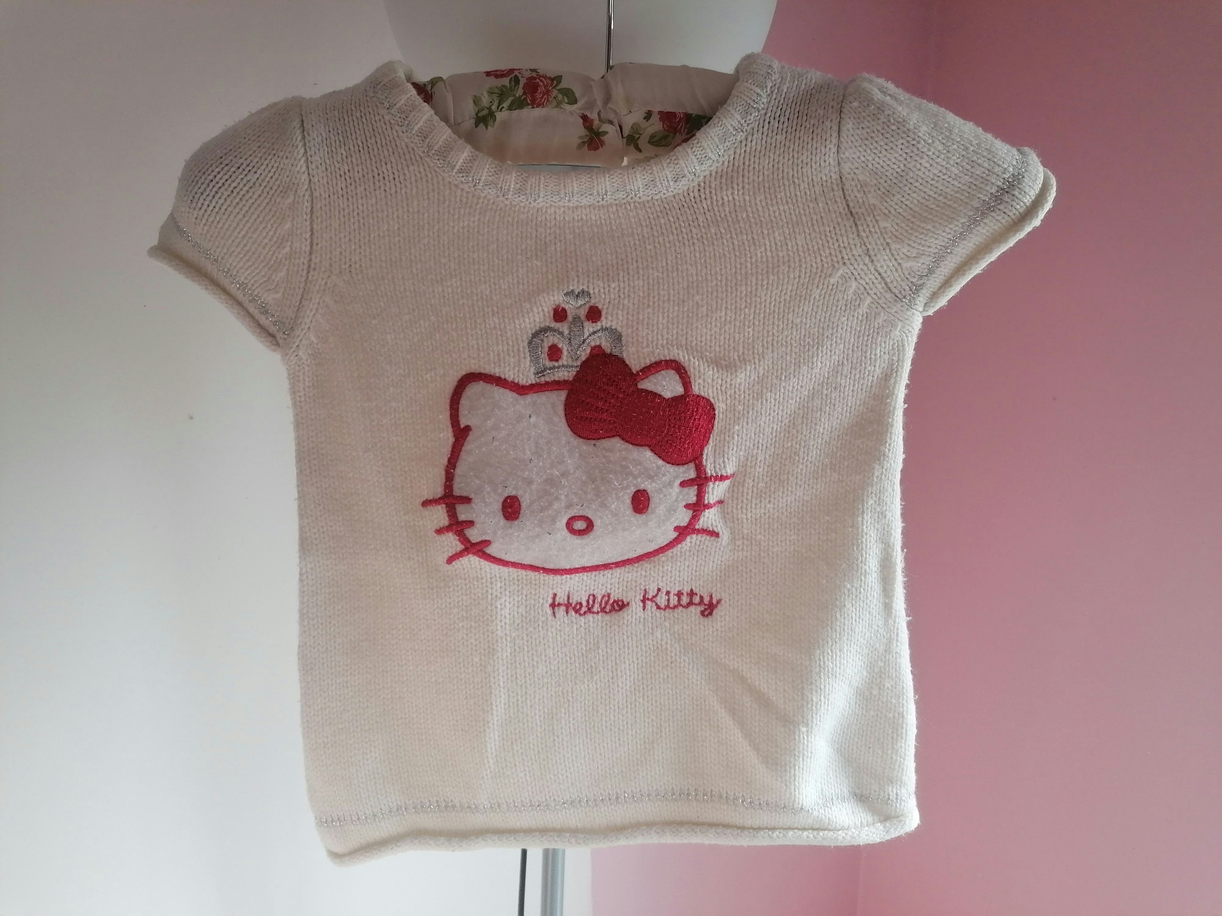 Pull manches courtes Hello Kitty
