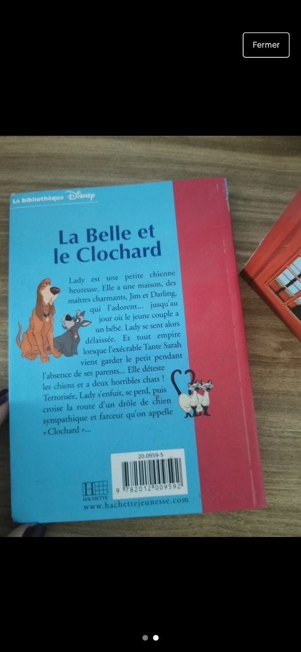 La belle et le clochard livre - photo numéro 2