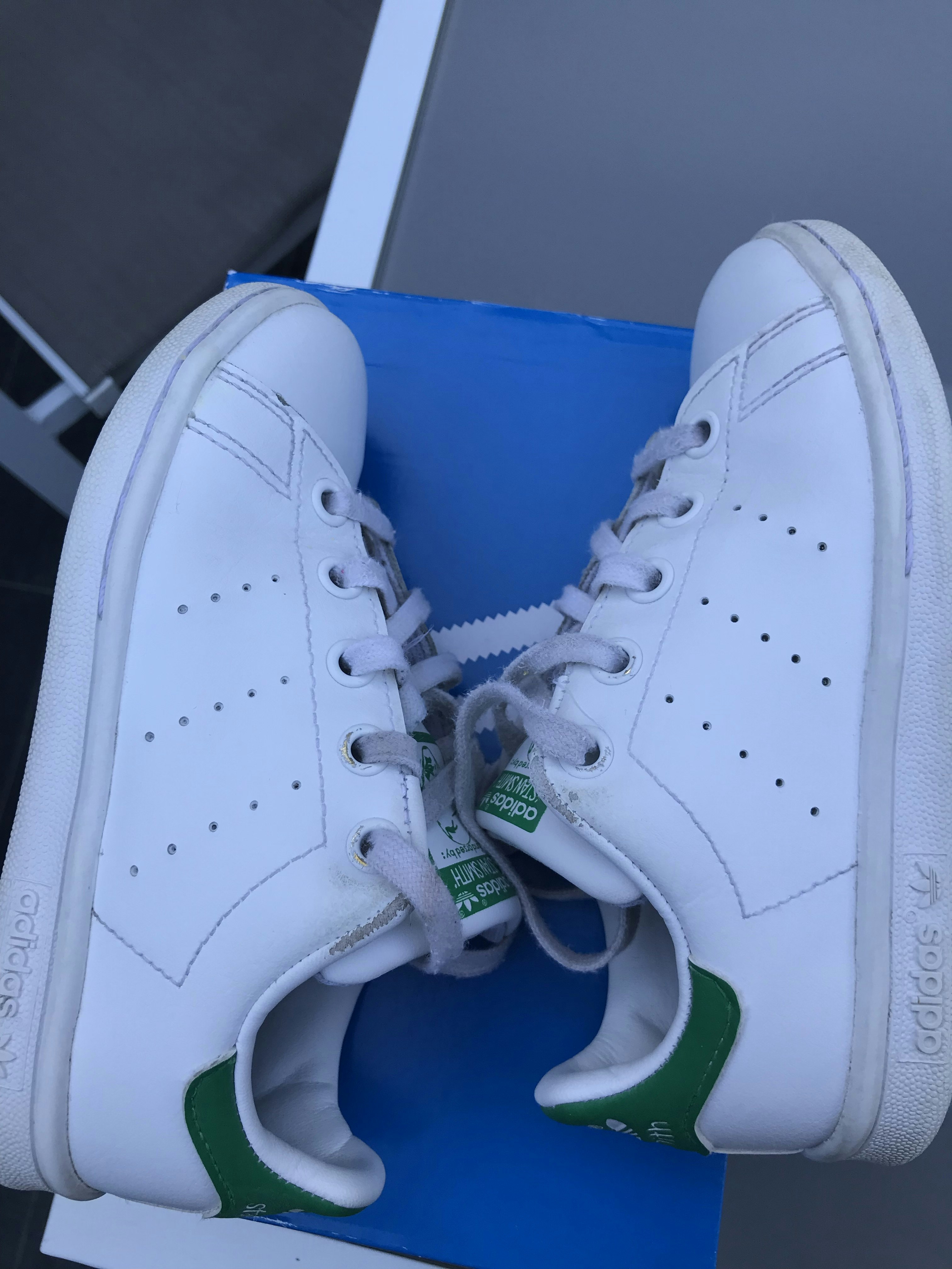 Stan smith original Blanc et vert - photo numéro 5