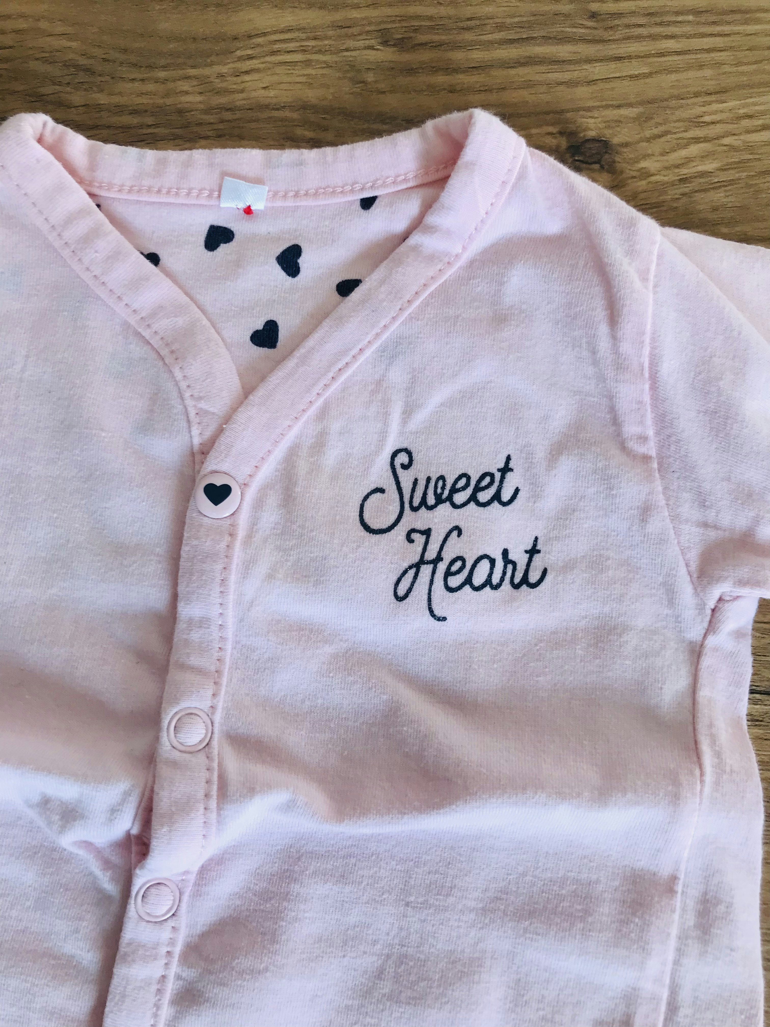 Veste d’intérieur bébé rose Taille 1 mois - photo numéro 3