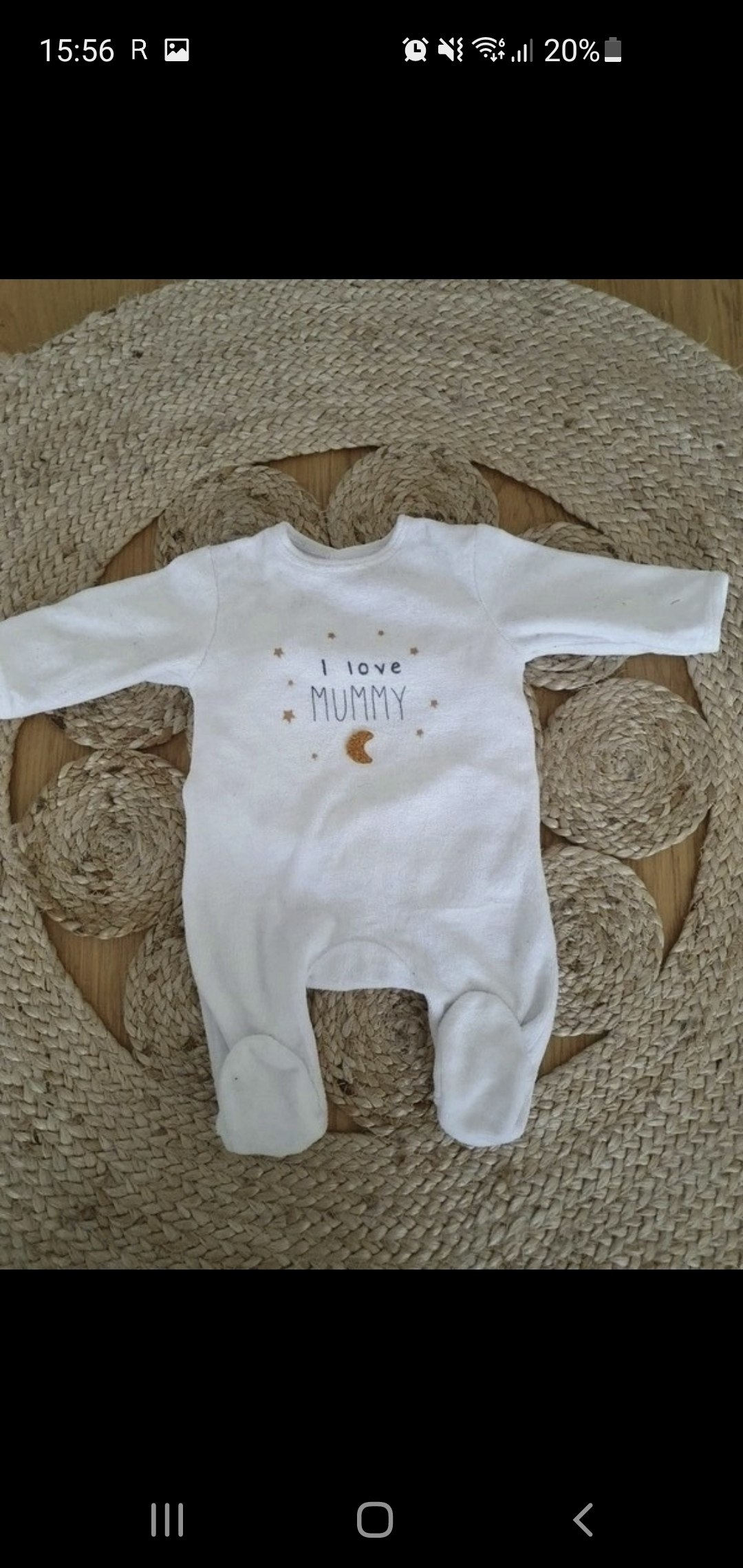 Pyjama coton bio 1 mois