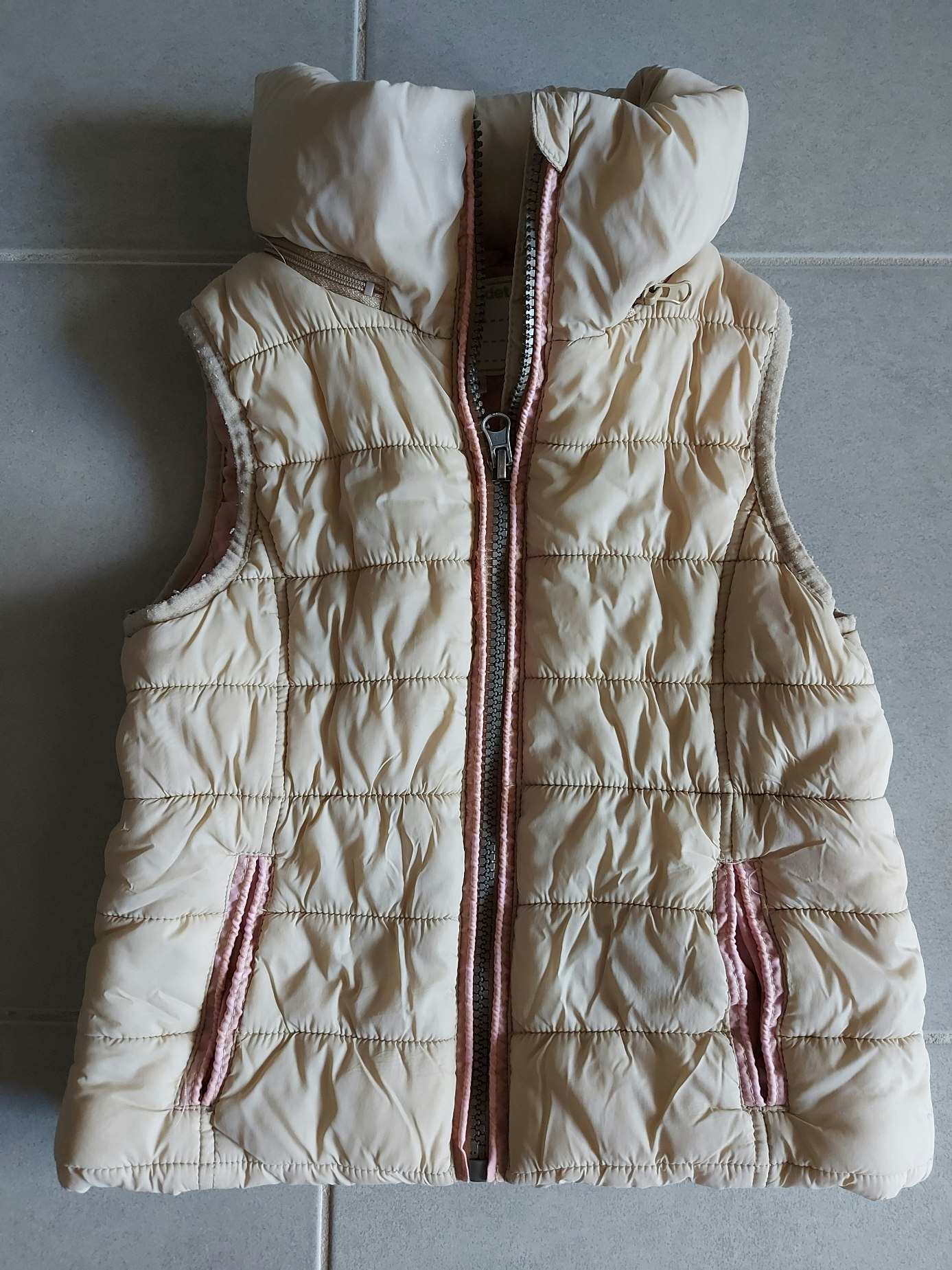 Gilet sans manches vert baudet 4 ans