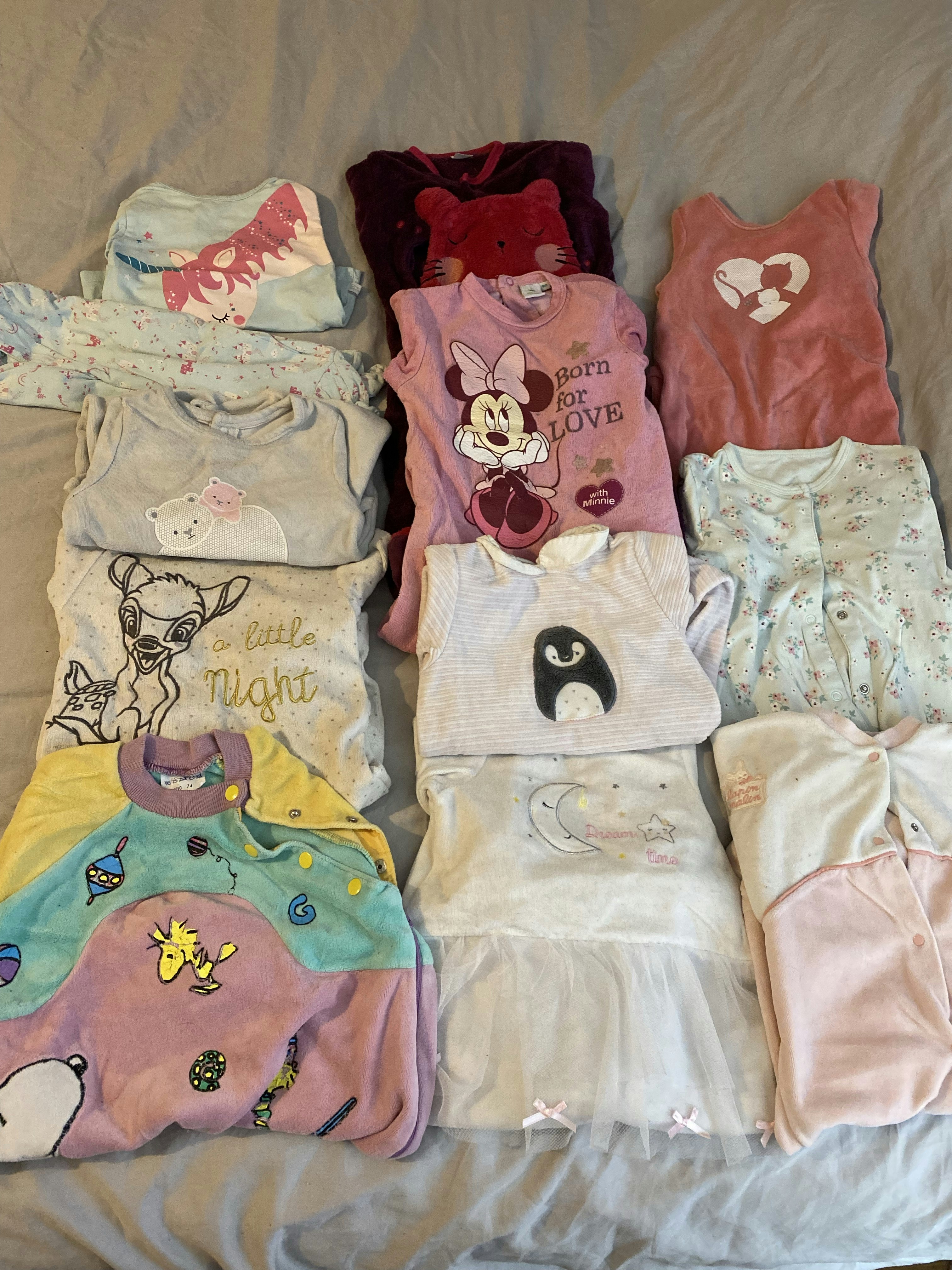 Lot pyjala boddie 9/12 mois