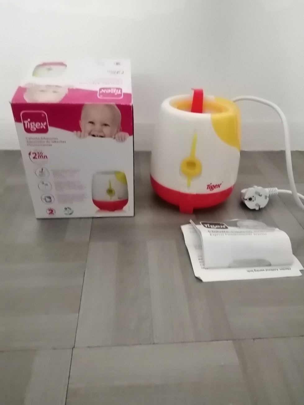 Chauffe biberon Tigex