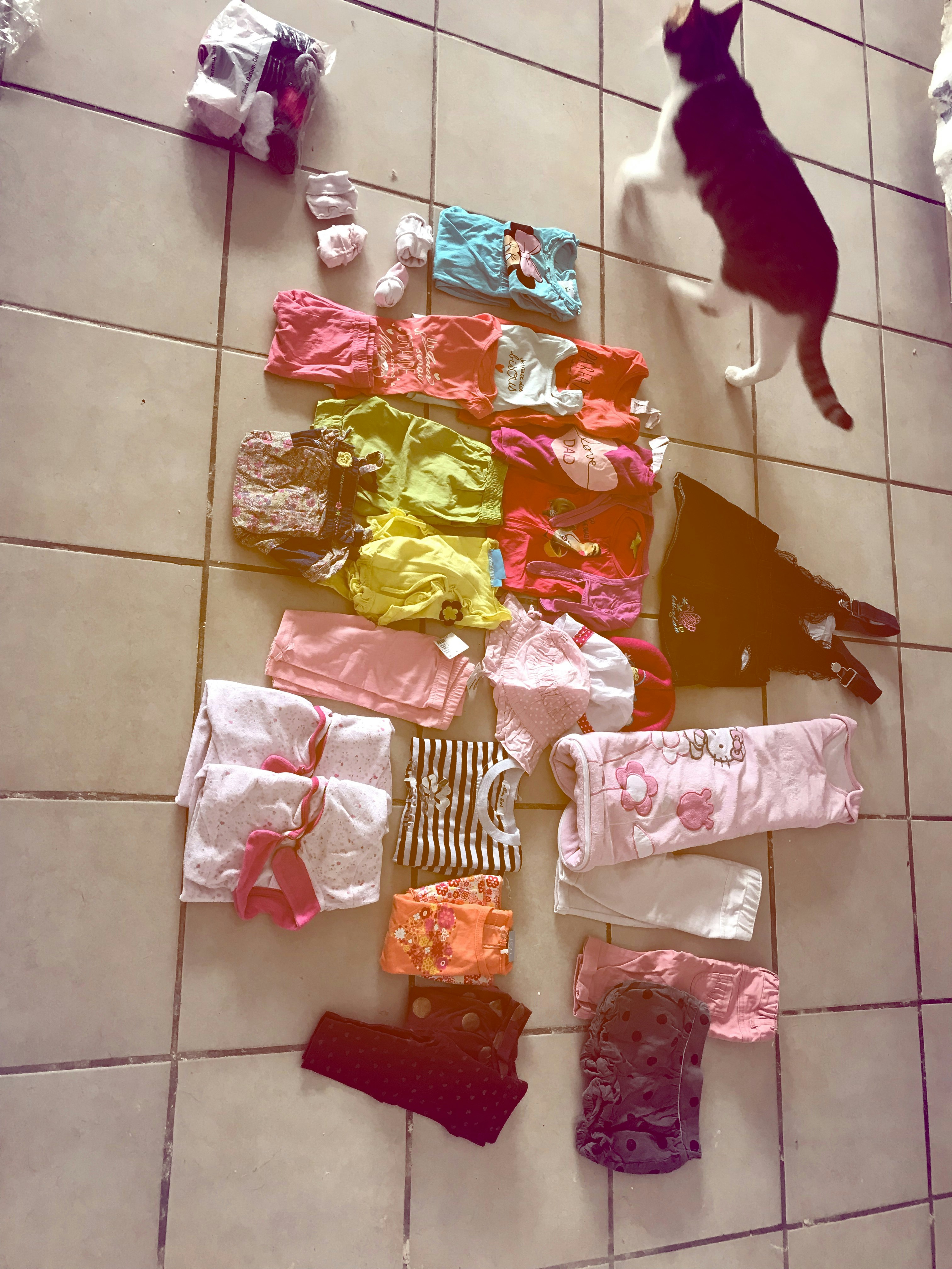 Lots de vêtements bébé