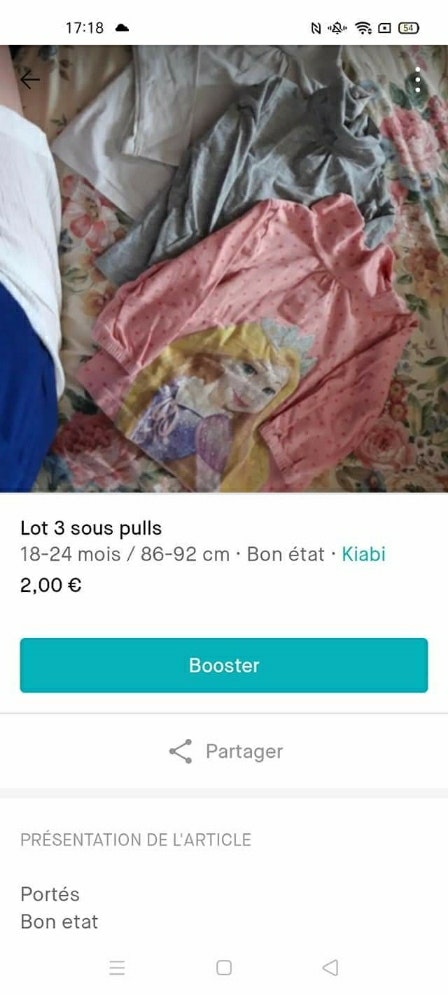 Lot 6 sous pull - photo numéro 2