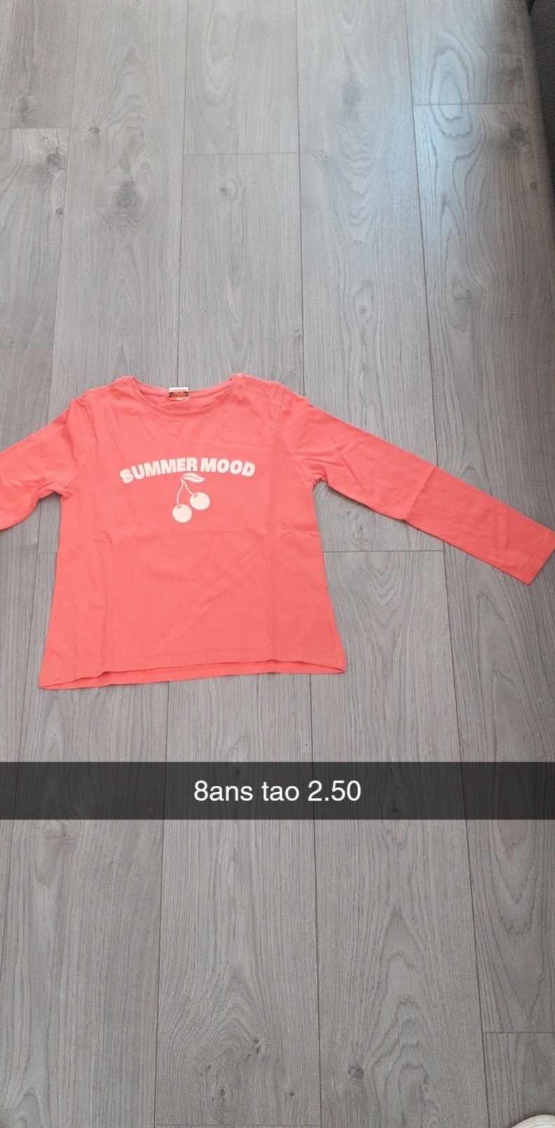 T-shirt tao 8ans