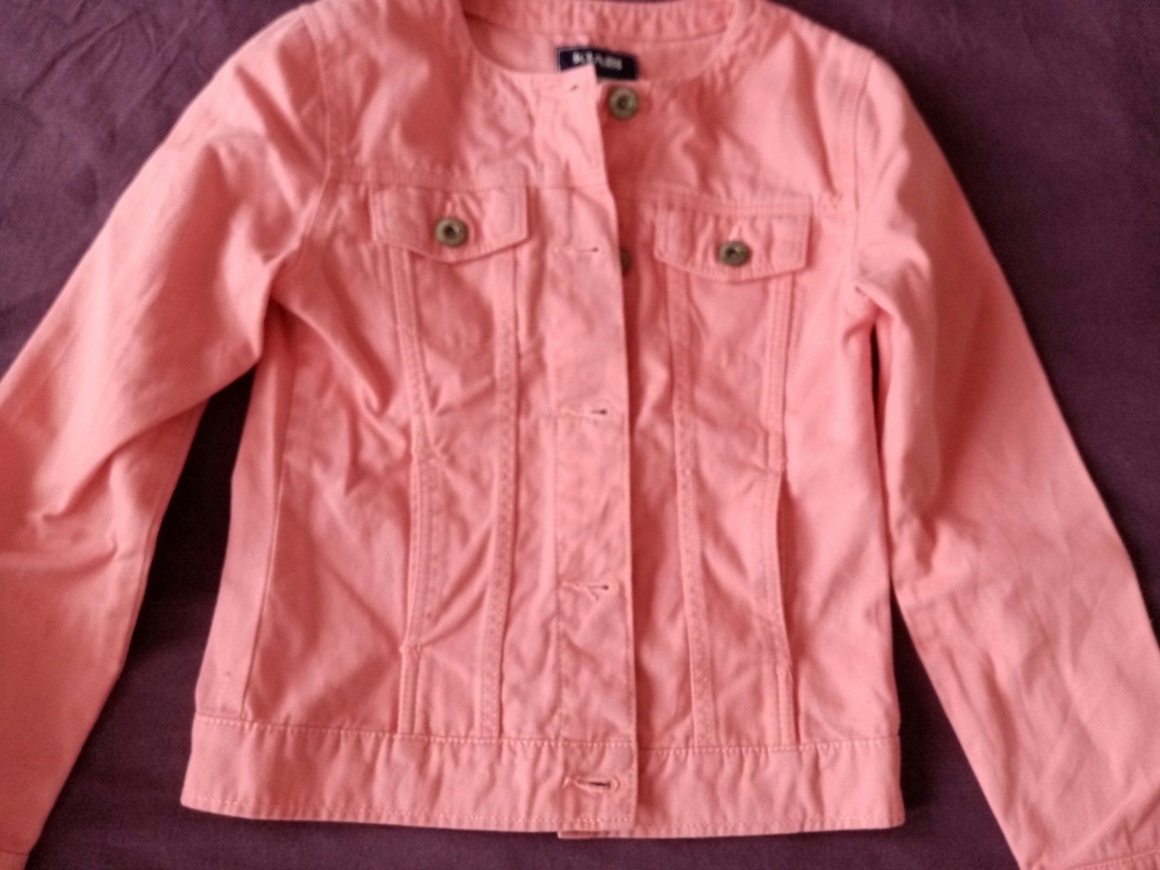 Veste jean rose clair fille 8 ans kiabi