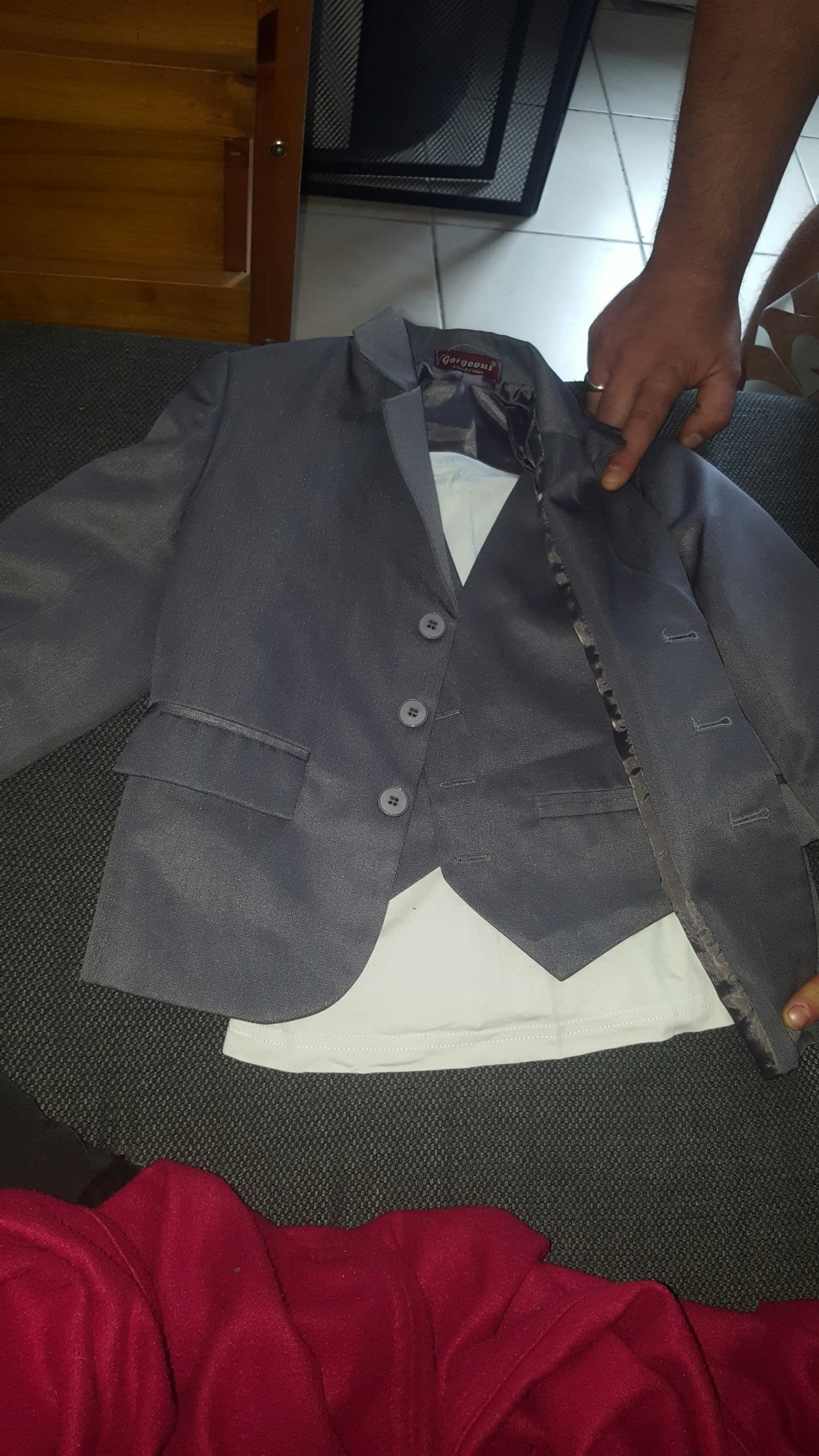 Ensemble veste et gilet