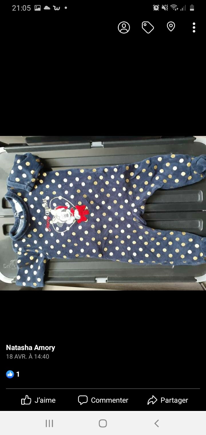 Pijama minnie