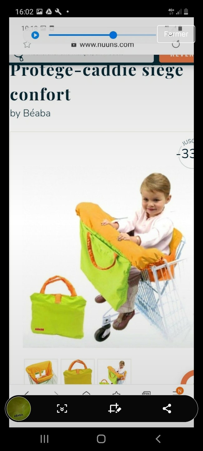 Siege Caddie Beebs Achat Vente Bebe Enfant