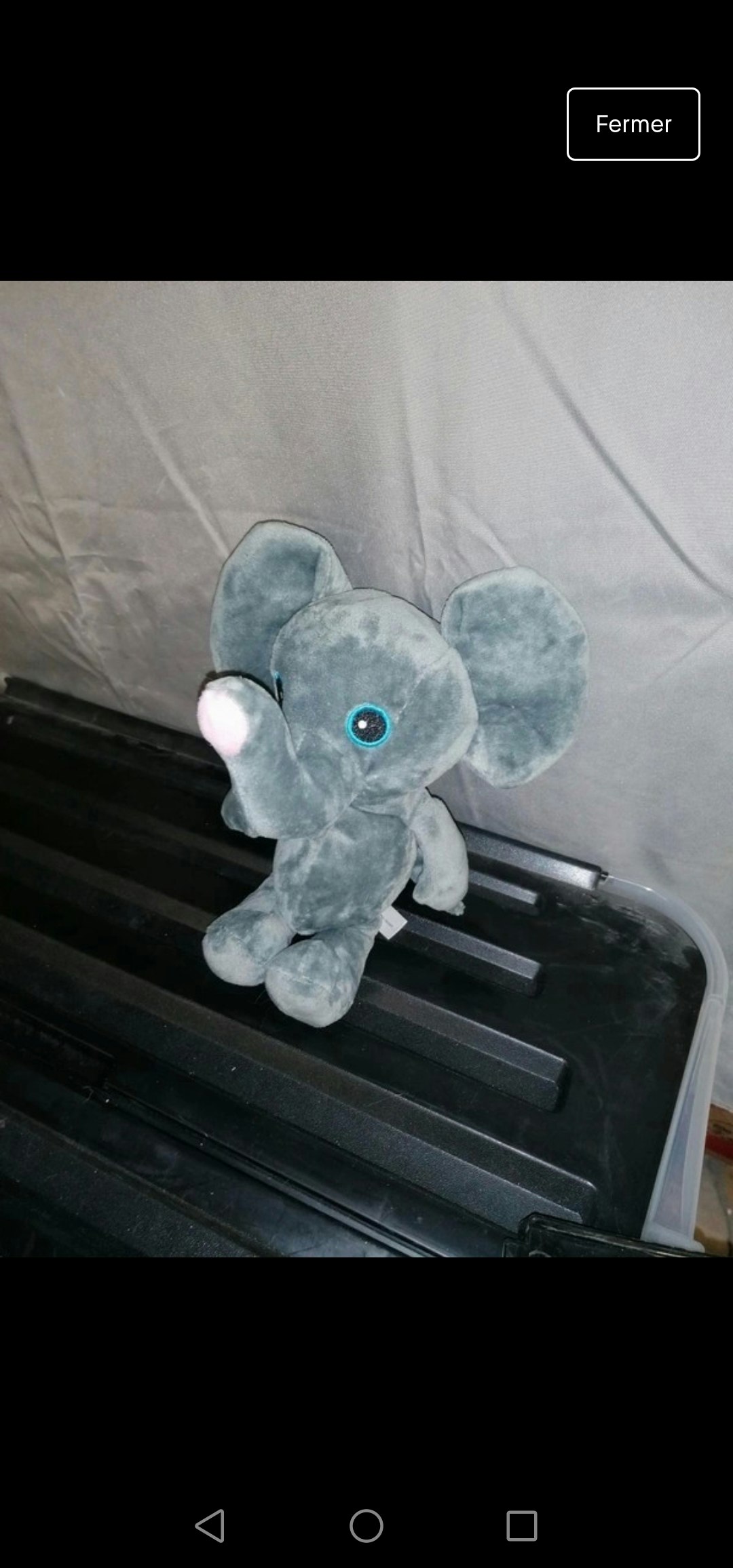 Peluche elephant
