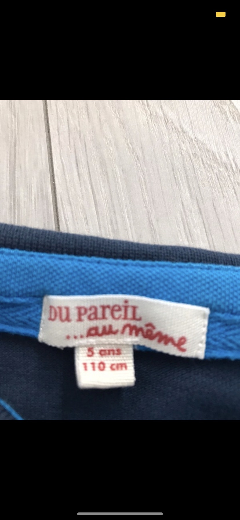 Polo bleu - photo numéro 2