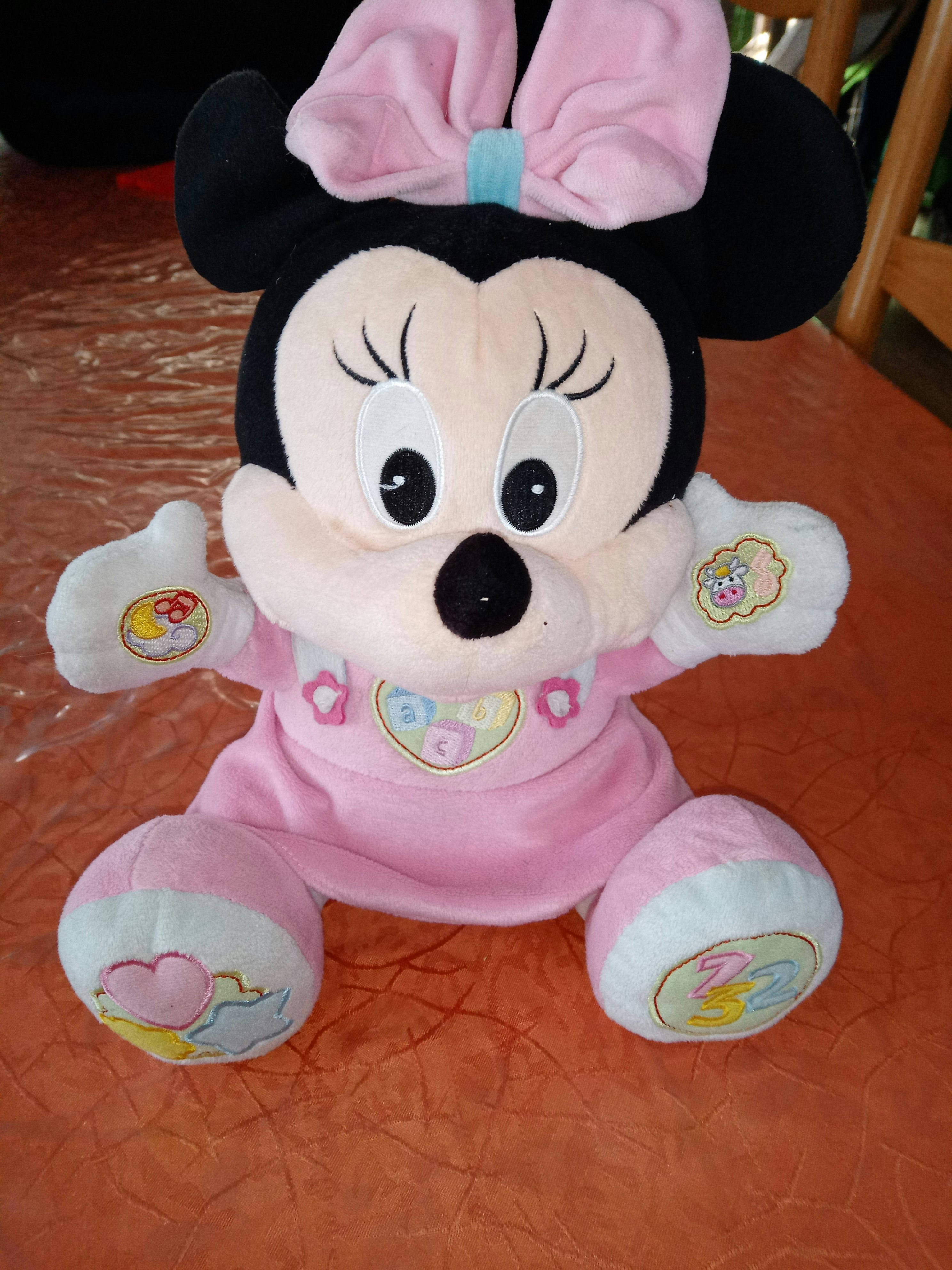 Peluche activités Minnie