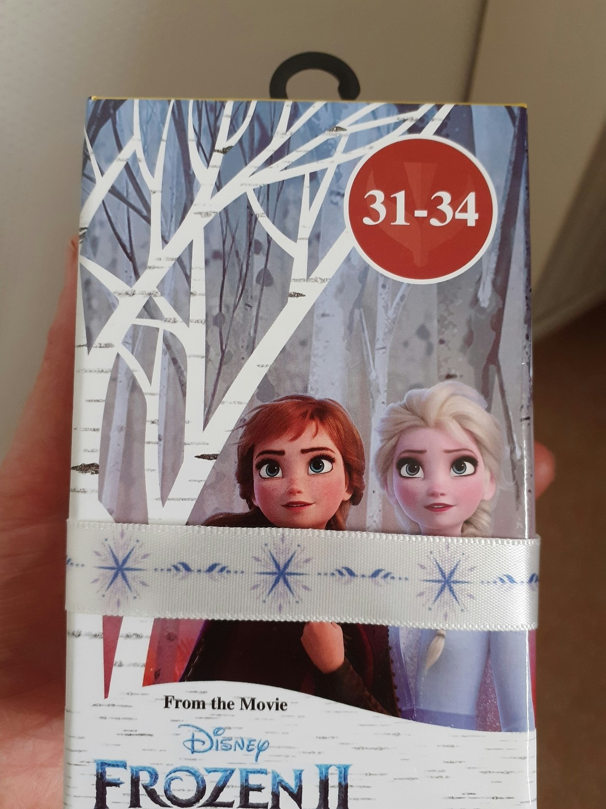 Lot de trois chaussettes filles  reines des neiges  neuves - photo numéro 2