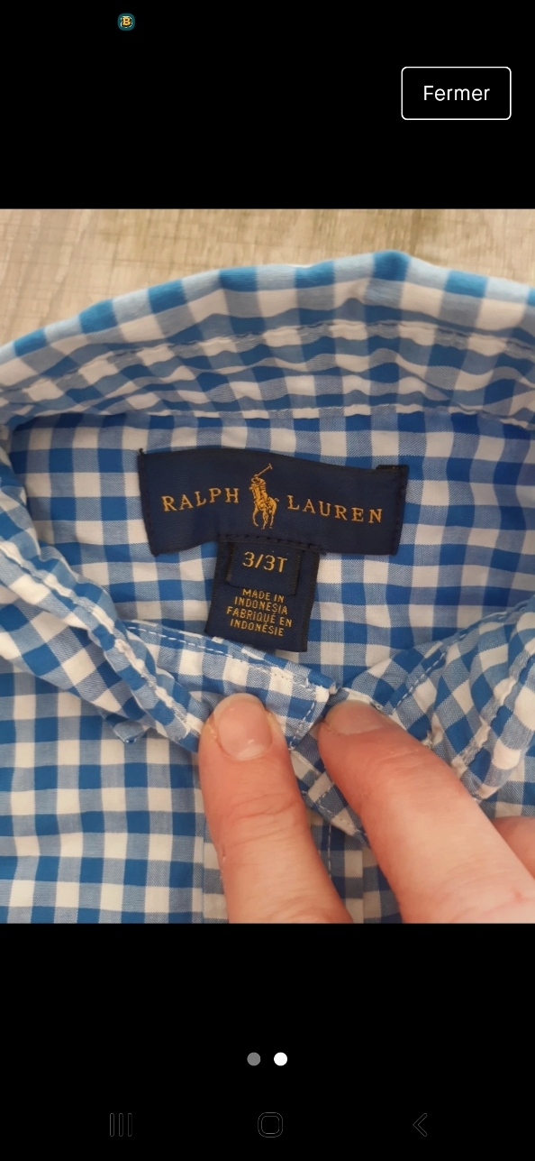 Chemisette Ralph Lauren - photo numéro 2