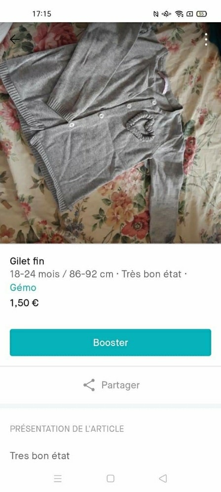 Lot 6 gilets - photo numéro 3