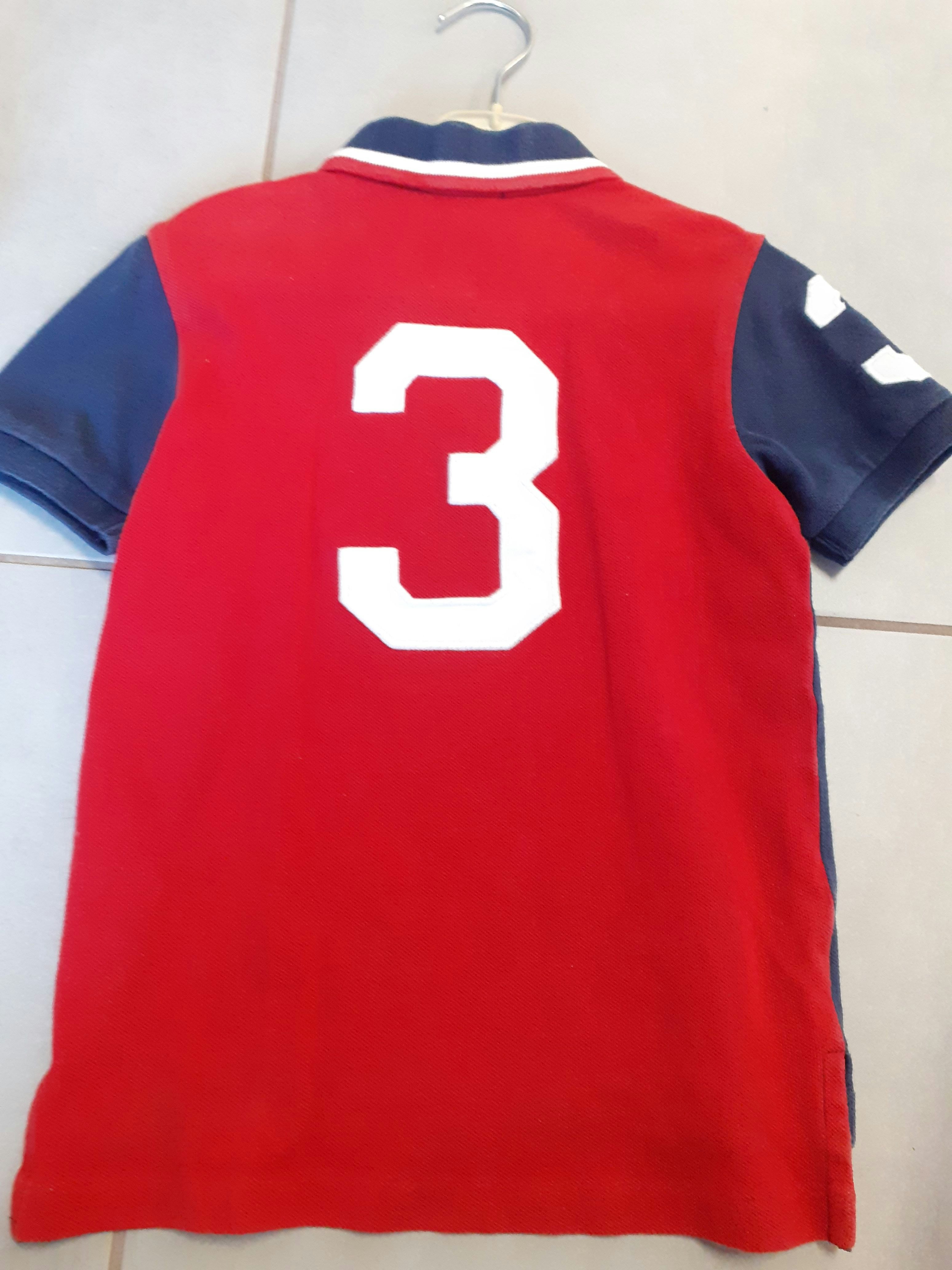 Polo Ralph Lauren bleu et rouge (5ans) - photo numéro 2