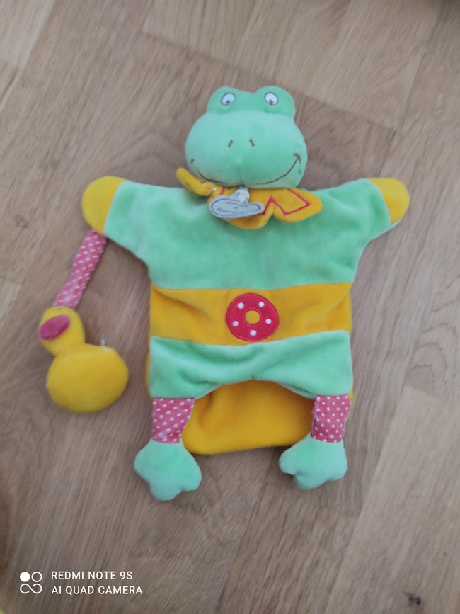 Doudou Grenouille Mixte Beebs Achat Vente Bebe Enfant