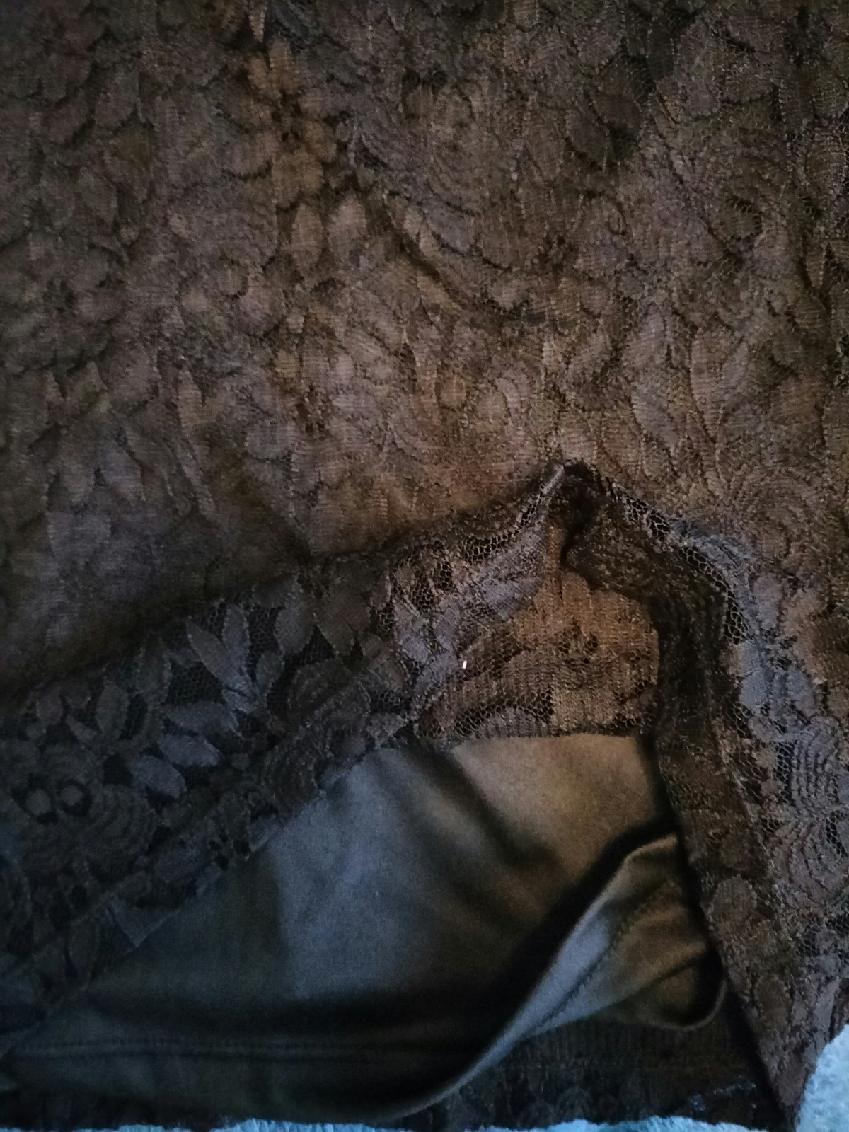 Robe neuve Jennyfer dentelle noire taille S - photo numéro 2